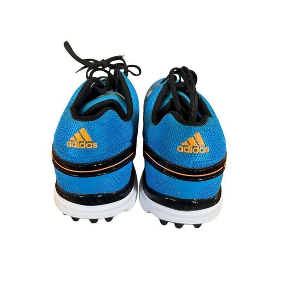 adidas men’s 8.5 adizero sport 2 blue white orange golf shoes sneakers